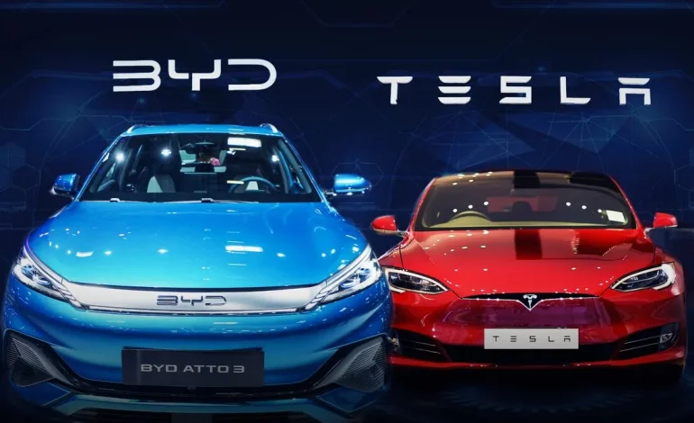 China’s EV Exports Jump 38% in Q3  BYD Overtakes Tesla in Global Shipments