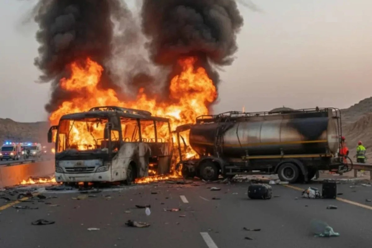 Forty Five Indian Pilgrims Killed in Tragic Saudi Arabia Bus Crash Near Medina