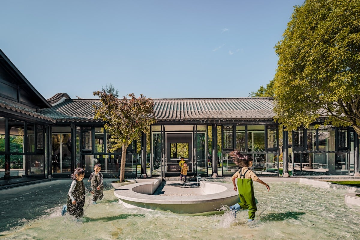 A playful reimagining of a traditional Chinese siheyuan in Kunming