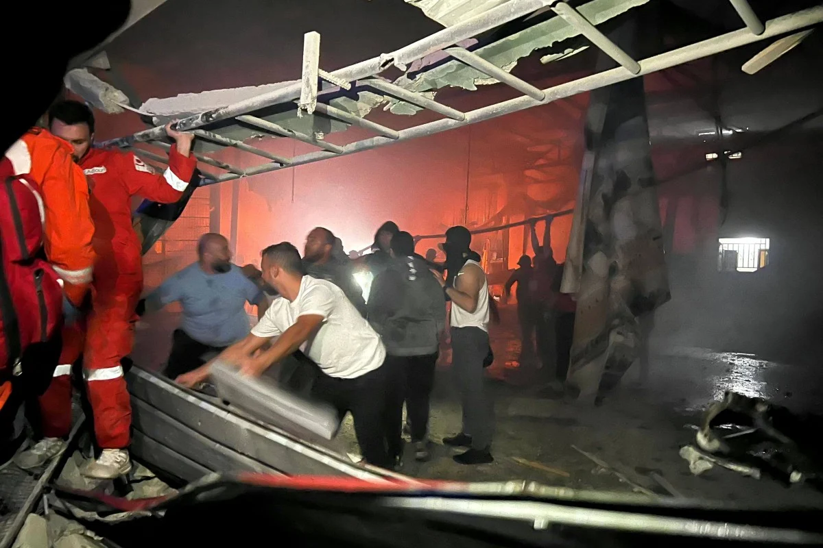 Air strike on Palestinian camp in Lebanon leaves 13 dead as tensions rise