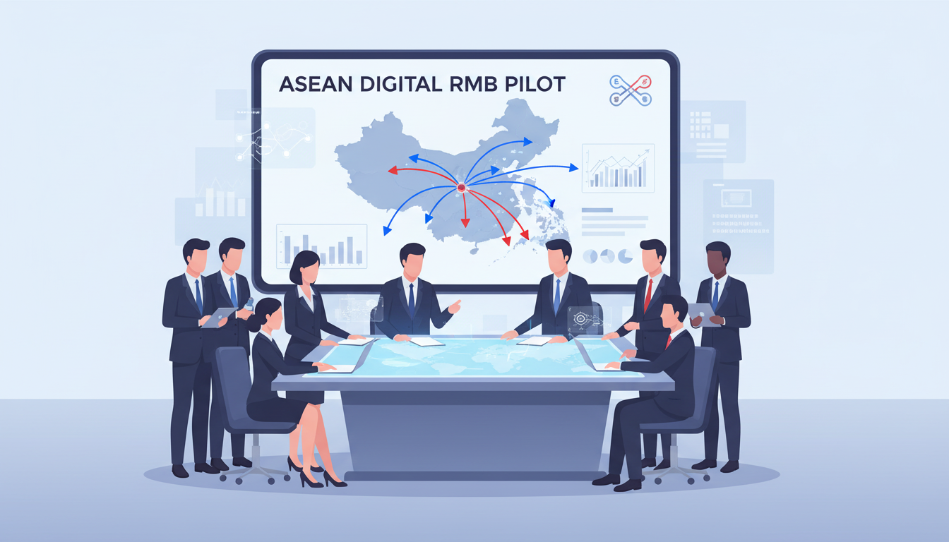 Digital RMB Expands Cross Border Pilot With ASEAN Banks