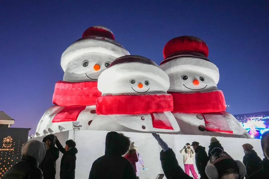 Harbin Prepares to Welcome Visitors as Annual Snow Sculpture Art Expo Nears Opening