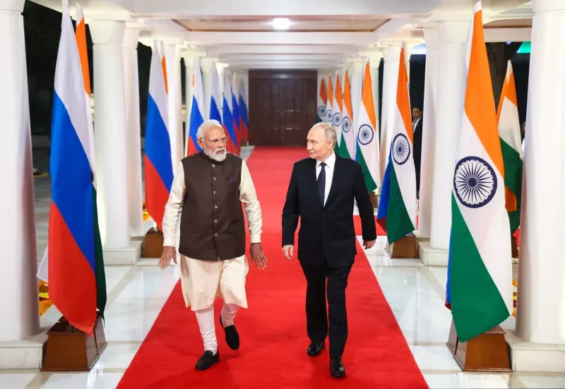 Putin and Modi expand India–Russia economic ties during talks in New Delhi