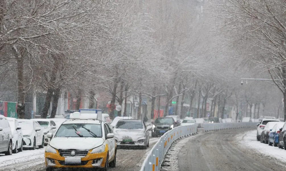 Snowfall Blankets Shenyang as Winter Tightens Grip on Northeast China