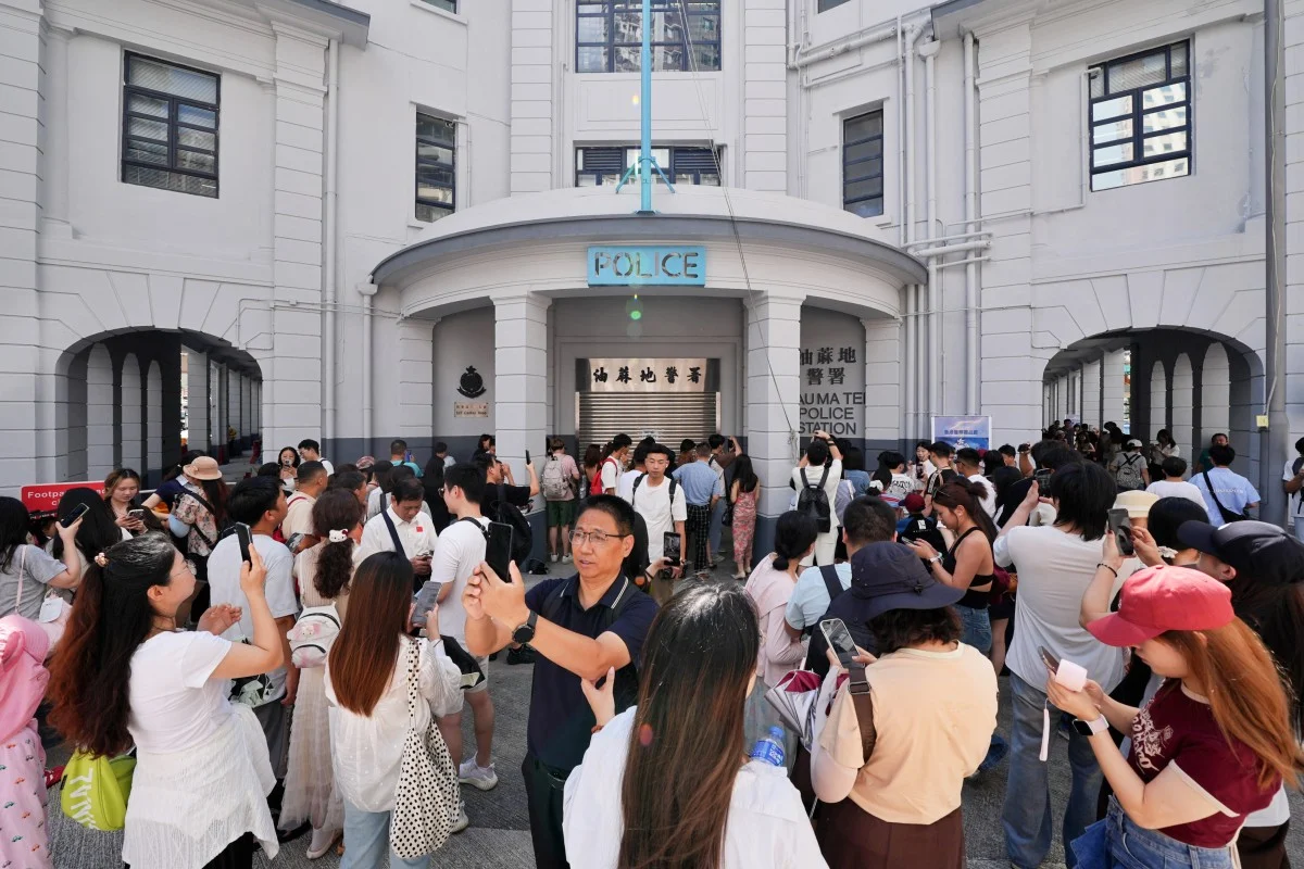 Historic Hong Kong Police Station Reopens as Film-Themed Exhibition Venue
