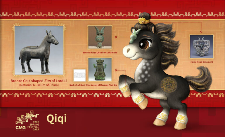 CMG Unveils Spring Festival Gala Mascots for the Year of the Horse