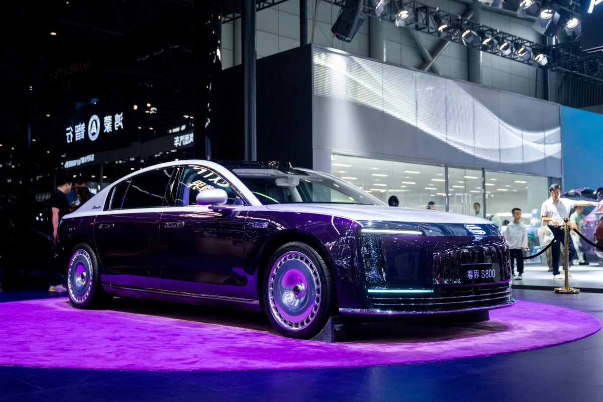 Luxury EV built with Huawei outsells Porsche’s Panamera and BMW’s 7 Series in China