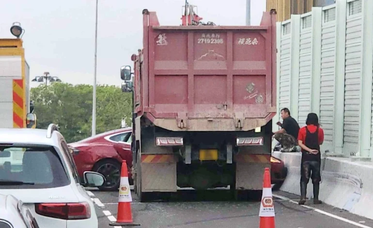 Hong Kong’s Central Kowloon Bypass Sees First Traffic Accident Days After Opening