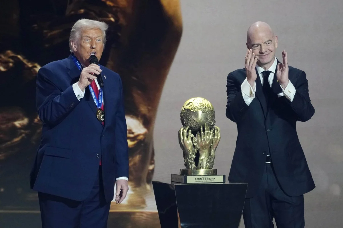 German Lawmaker Says Fifa Neutrality Undermined by Donald Trump’s Prominent Role at World Cup Draw