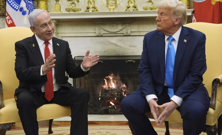 Trump and Netanyahu Set to Discuss Next Phase of Gaza Plan During Washington Talks