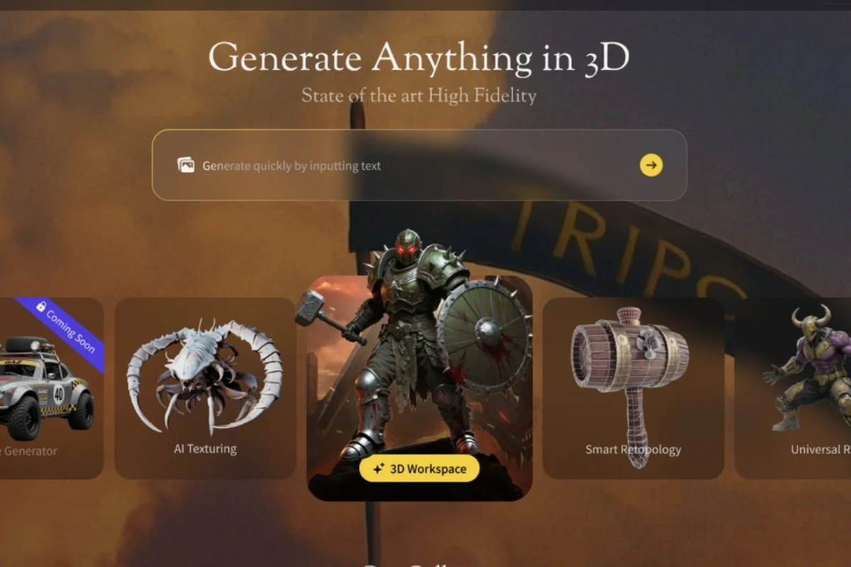 Tripo AI Accelerates Global Push With Major Upgrade to 3D Creation Platform