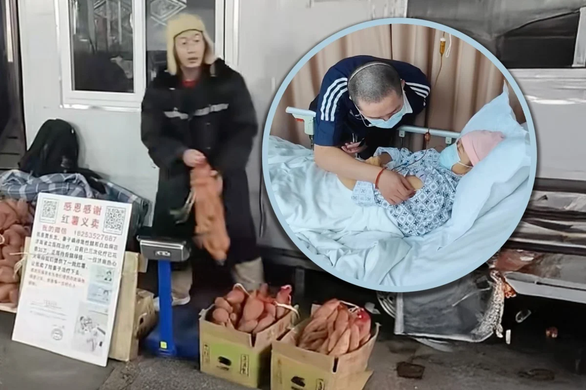 Chinese Husband Receives 50 Tonnes of Donated Produce to Save Wife in Moving Act of Kindness