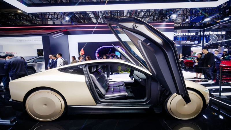 Global carmakers led by Tesla step up tech push to keep pace with Chinese EV leaders in Shanghai