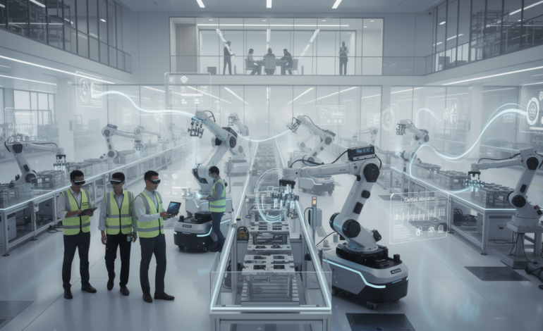 How China’s Industrial Robotics Surge Is Reshaping Productivity, Labor Policy, and Capital Deployment