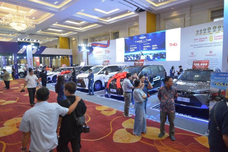 Chinese Electric Vehicles Draw Attention at Cambodia’s Largest Auto Show