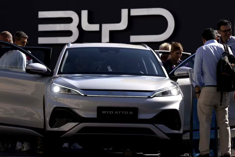 BYD Sales Slide as Domestic EV Rivals Expand Market Share in China