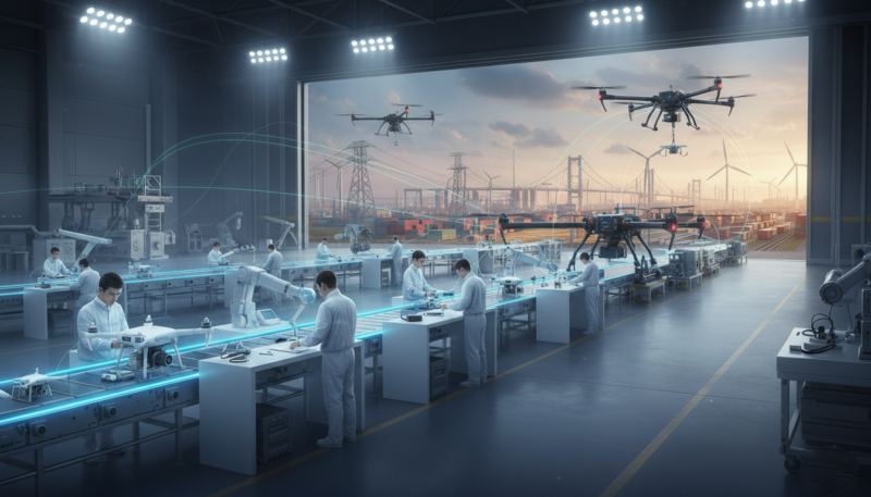 How China’s Drone Manufacturing Ecosystem Is Scaling From Consumer Gadgets to Industrial Infrastructure