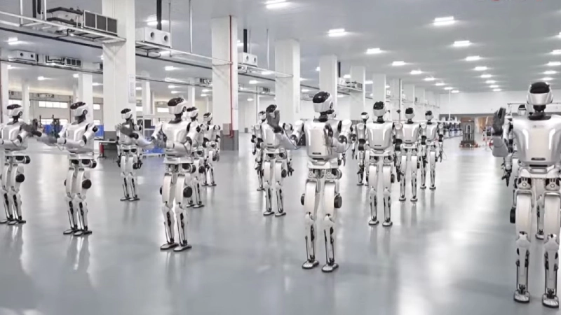 China launches high capacity humanoid robot factory capable of producing one unit every 30 minutes