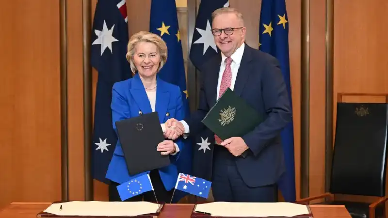 Australia and EU strike critical minerals deal to reduce reliance on China supply chains