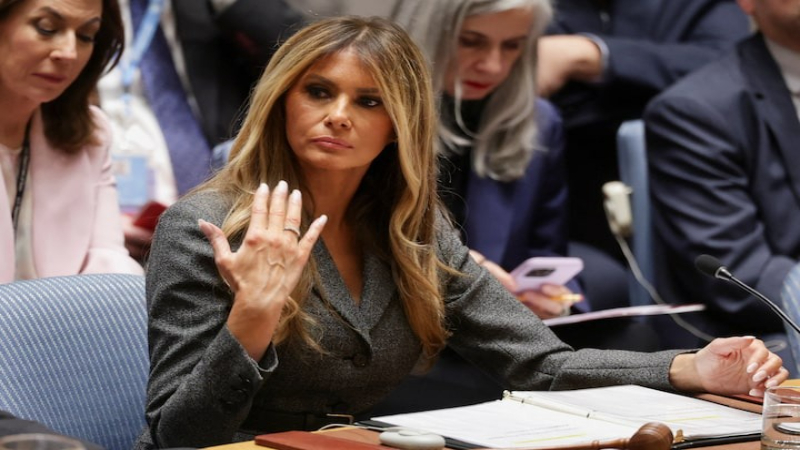 Melania Trump Chairs UN Security Council Meeting on Children and Conflict