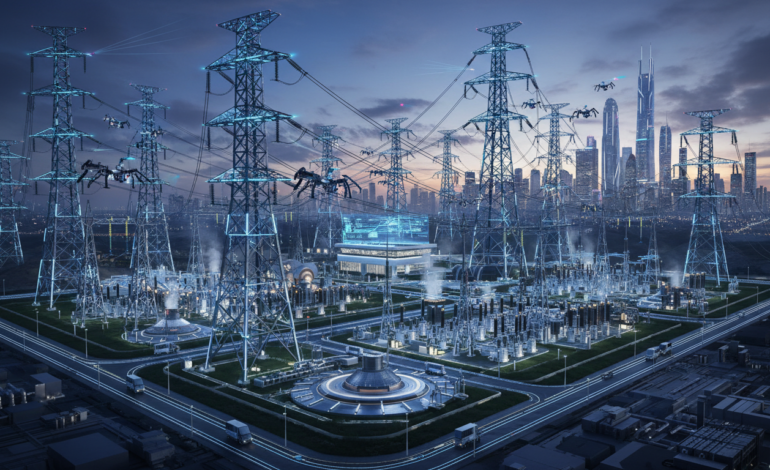 China AI robotics to Run Smarter Power Grids Plan