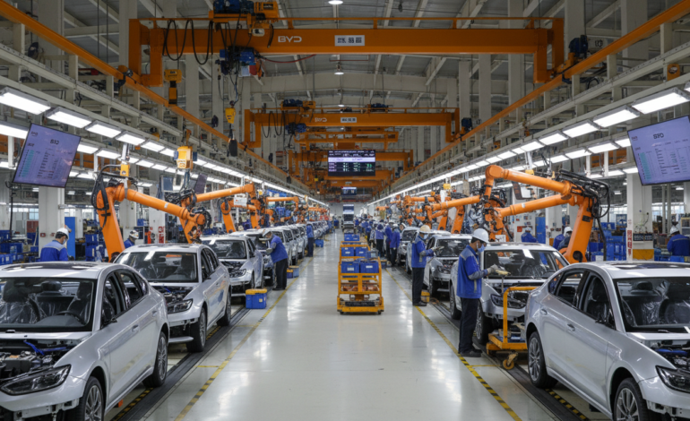 BYD Q1 profit drops 55% as EV market strains