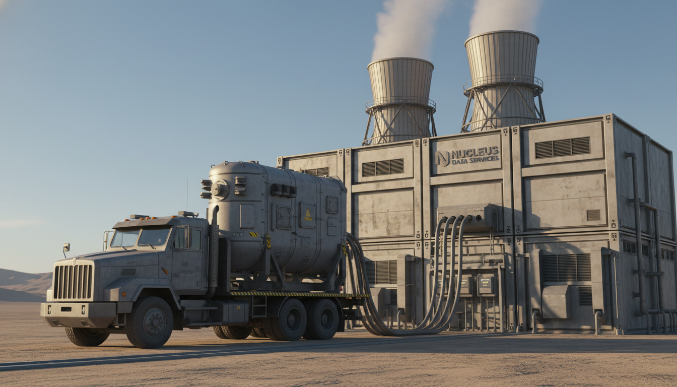 China tests truck nuclear reactor to power AI hubs
