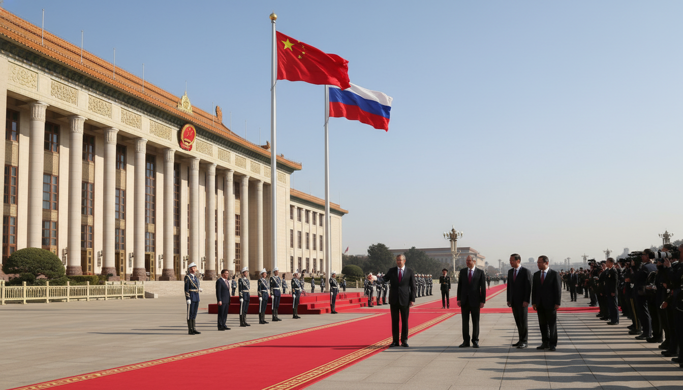 Putin in Beijing Signals Shifts in Global Power