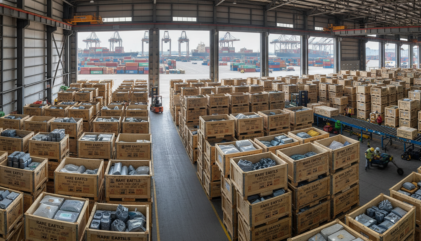 China export grip tightens on rare earth magnets