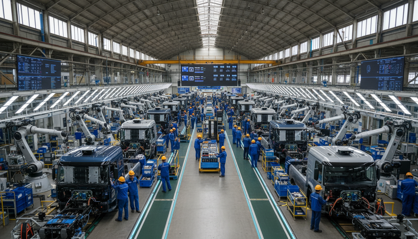 ZYT targets mass output of semi-autonomous trucks