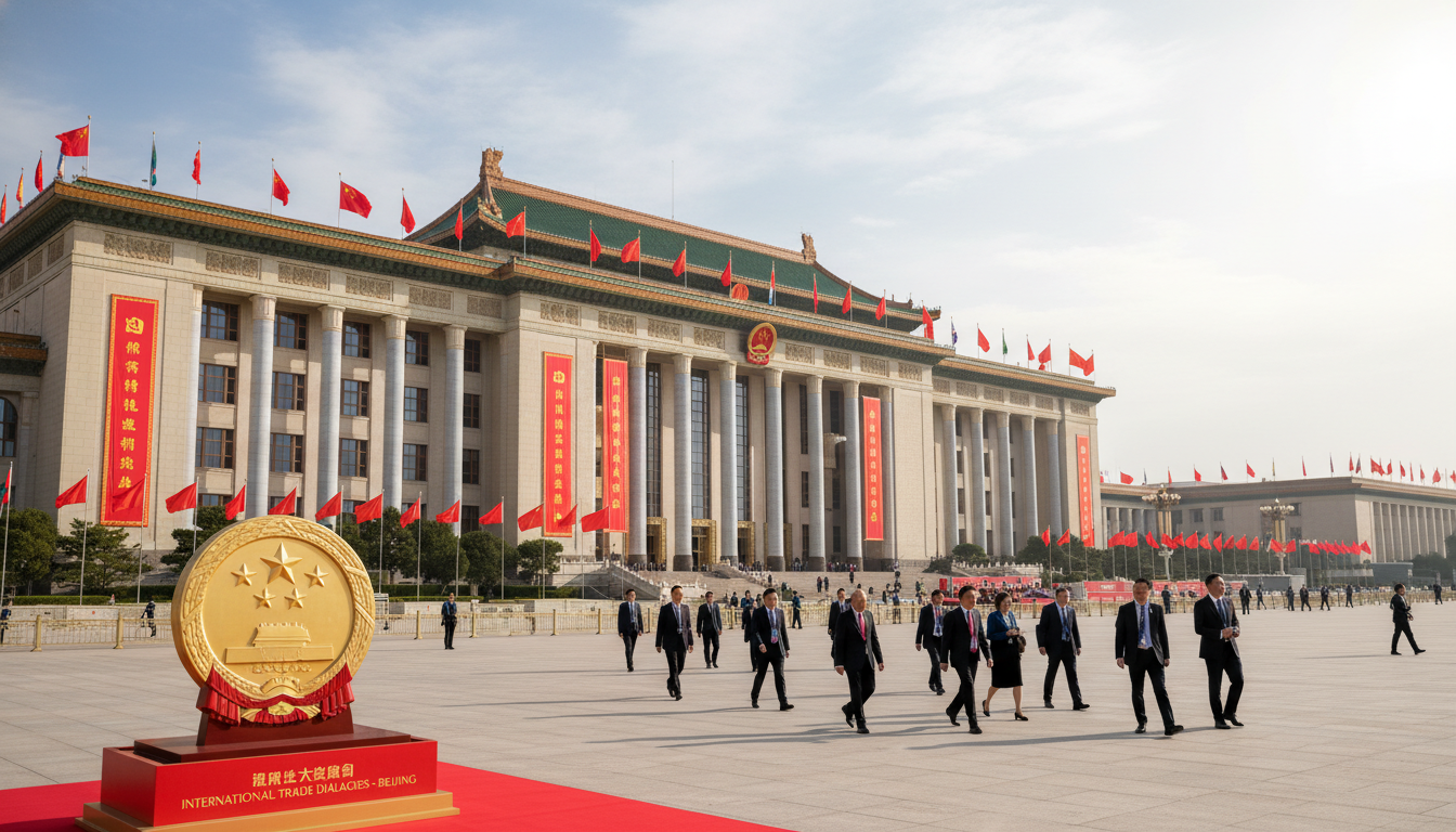 Beijing Seeks Smoother Trade Talks With Washington