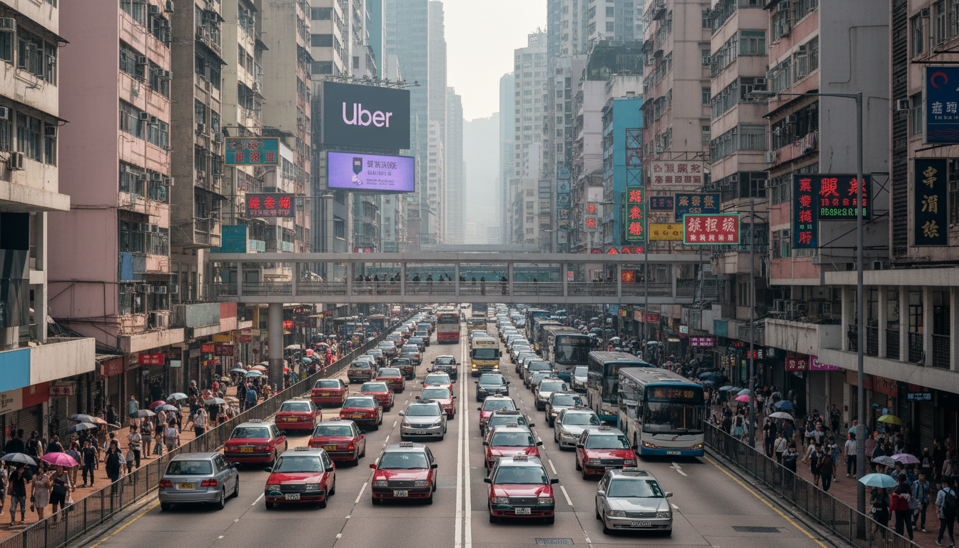 Uber buys FlyTaxi as Hong Kong rules near start