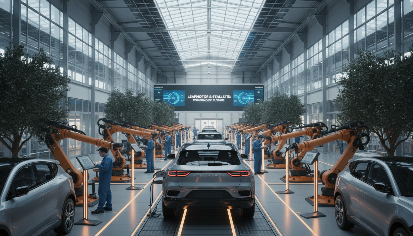 Leapmotor picks Spain plant for EU EV output push