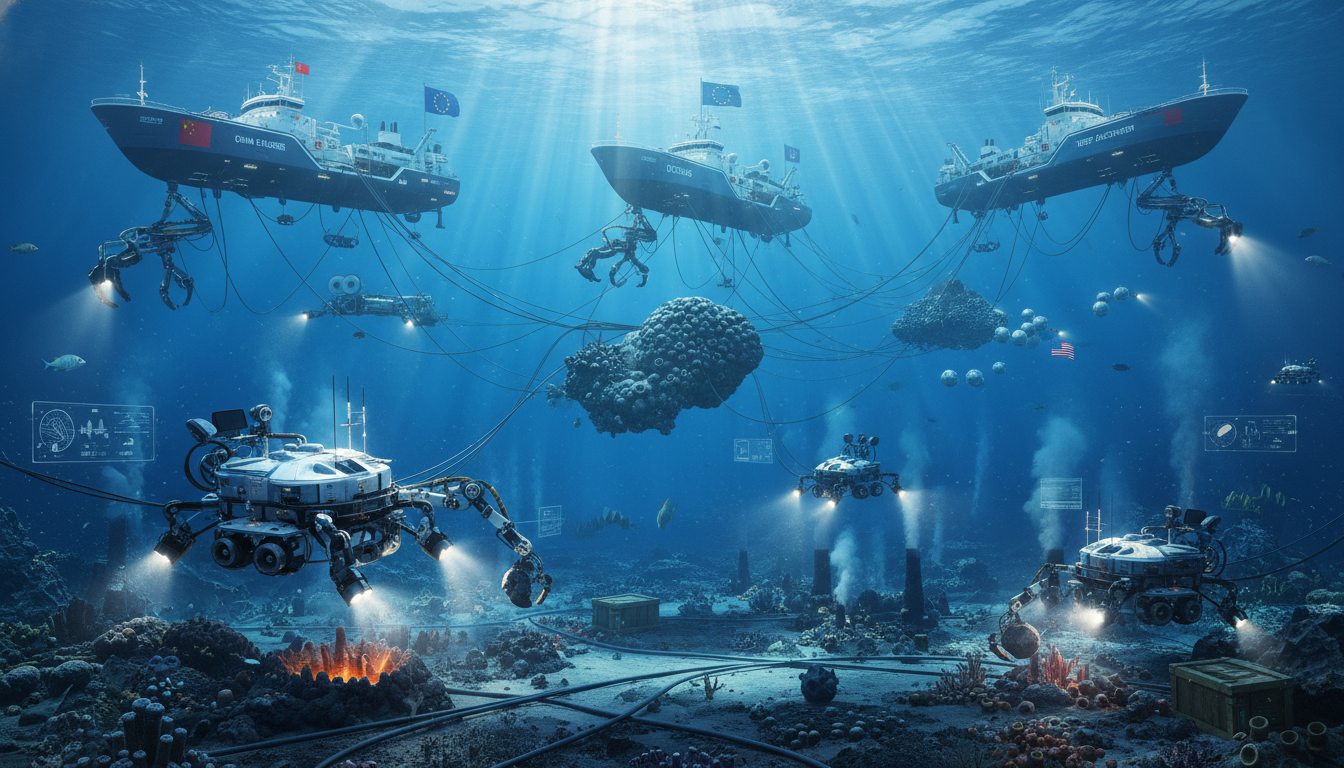 US China Undersea Rivalry and Resource Race 2026