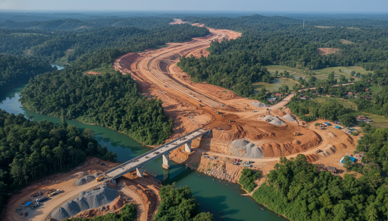 China-backed Laos highway aims to reshape trade flows