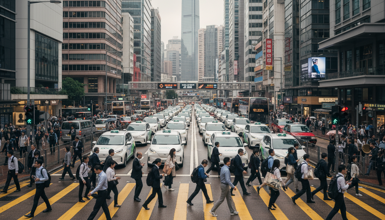 Hong Kong Ride Hailing Licences Strain EV Growth