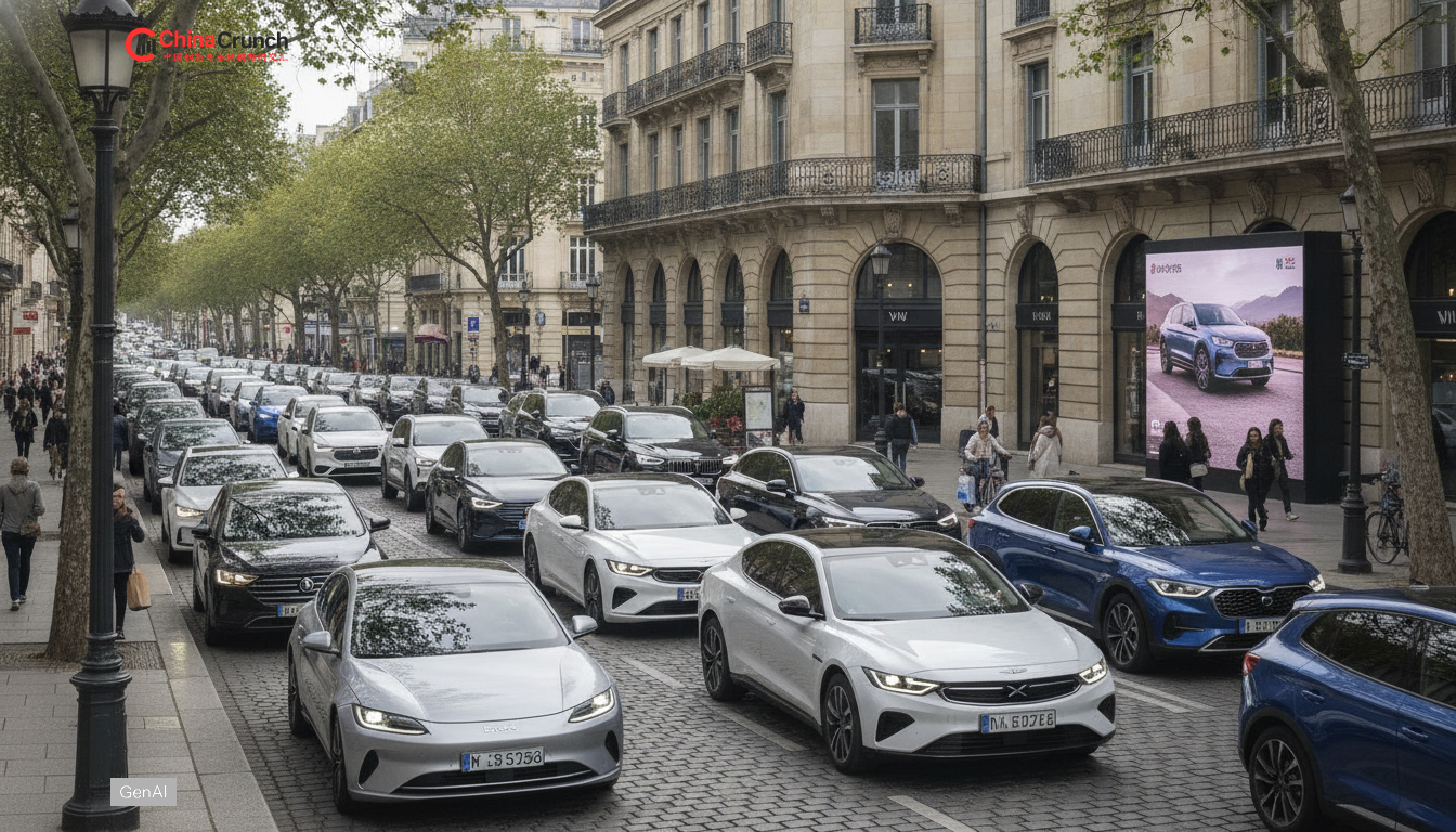 Chinese EVs accelerate expansion across Europe market