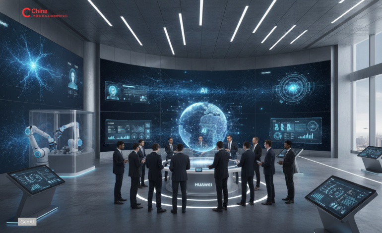 Huawei Shows Cluster, AI Agent Phone at China AI Summit