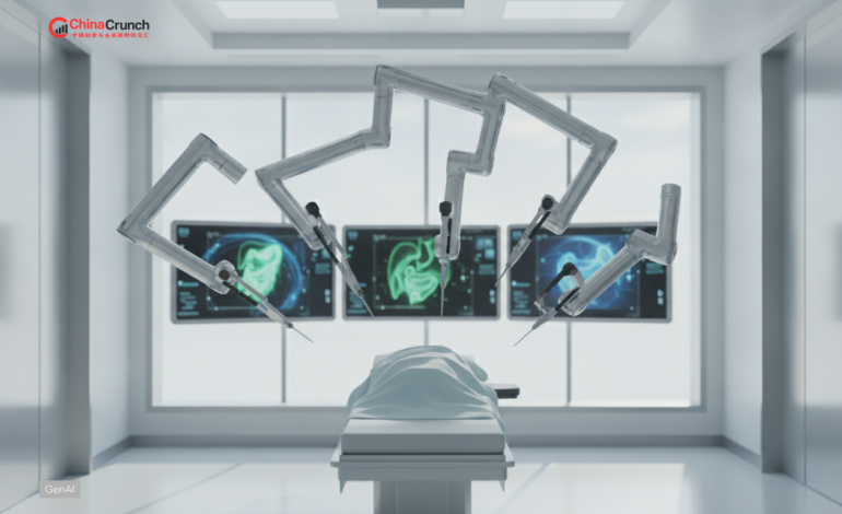 Chinese Humanoid Robot Surgery in Keyhole Procedures