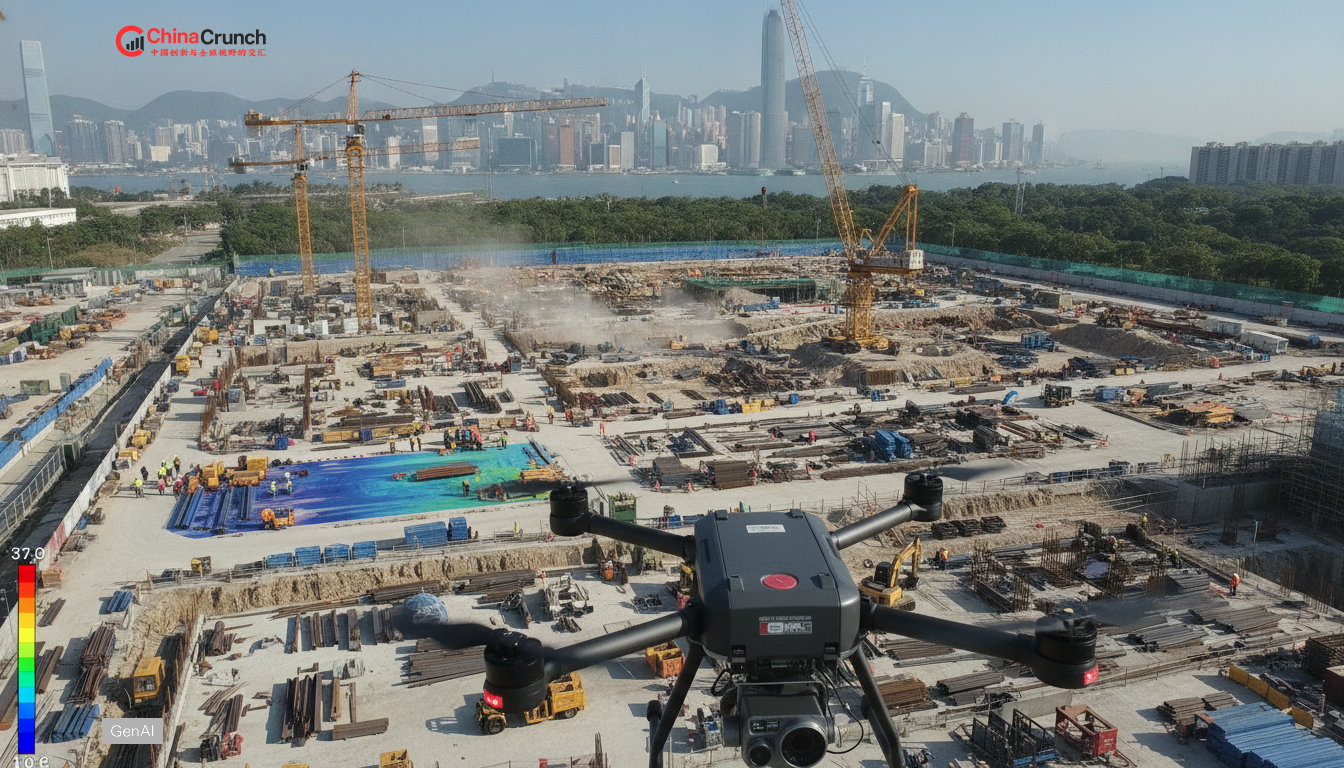 Hong Kong thermal drones trial targets site smoking