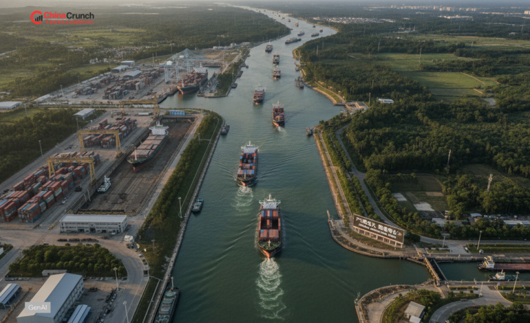 Pinglu canal china nears opening, boosting ASEAN trade